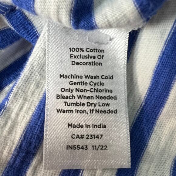 Talbots Top Womens 2X Cotton Embroidered Comfort Relaxed Workwear Casual Stretch - Picture 9 of 11